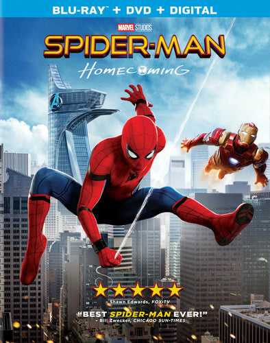 Spider-Man: Homecoming (Blu-ray/DVD, 2017)