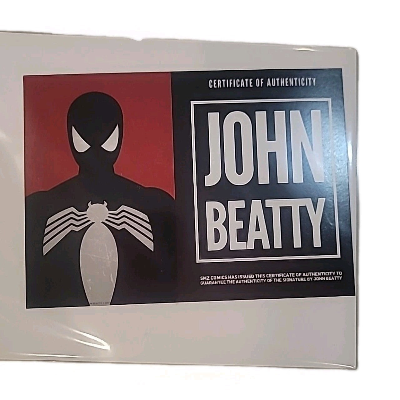 Marvel Super-Heroes Secret Wars #12 Facsimile Foil Signed By John Beatty COA