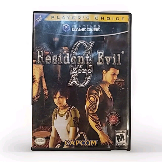 Resident Evil Zero (Nintendo GameCube, 2002) Complete Player's Choice