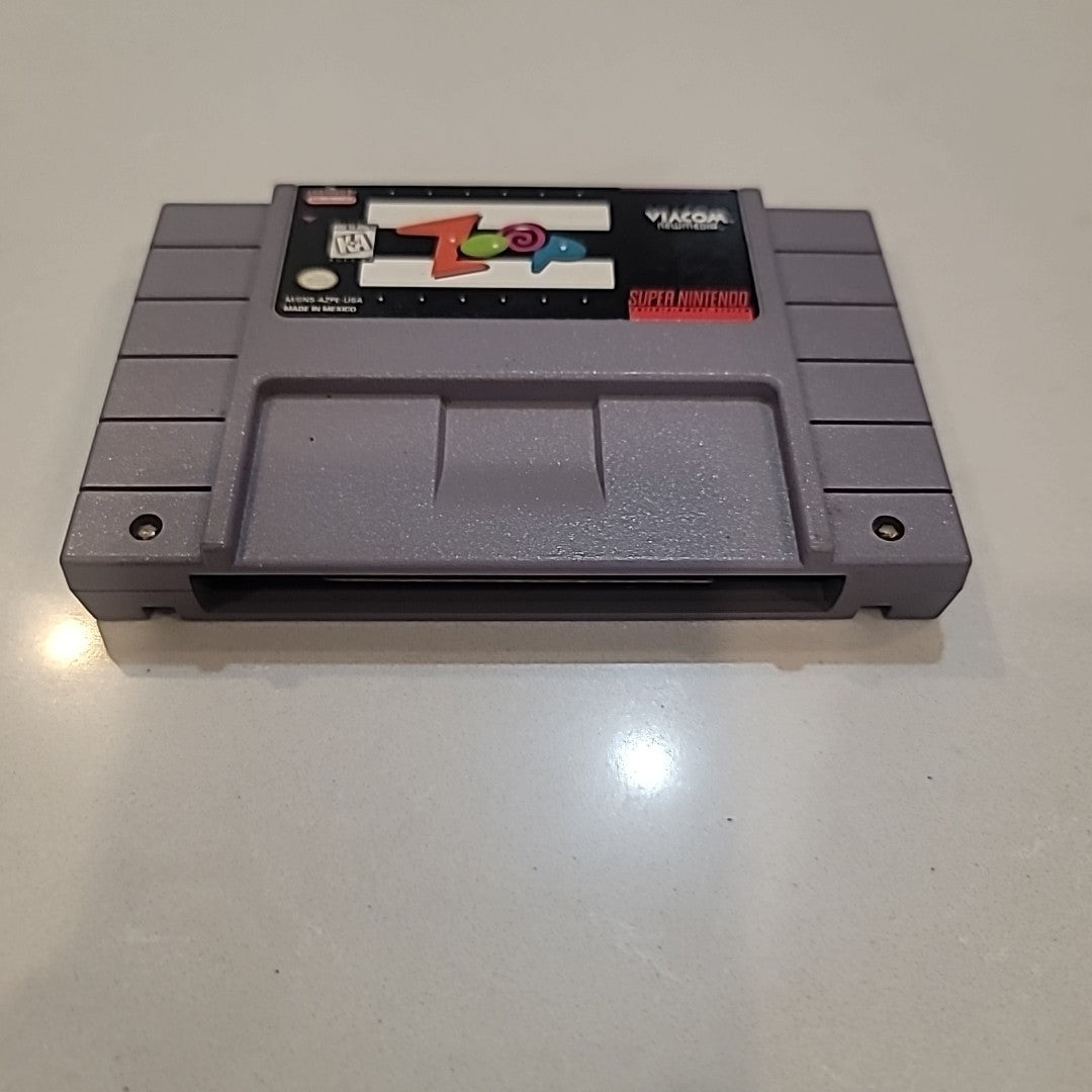 Zoop Super Nintendo Game