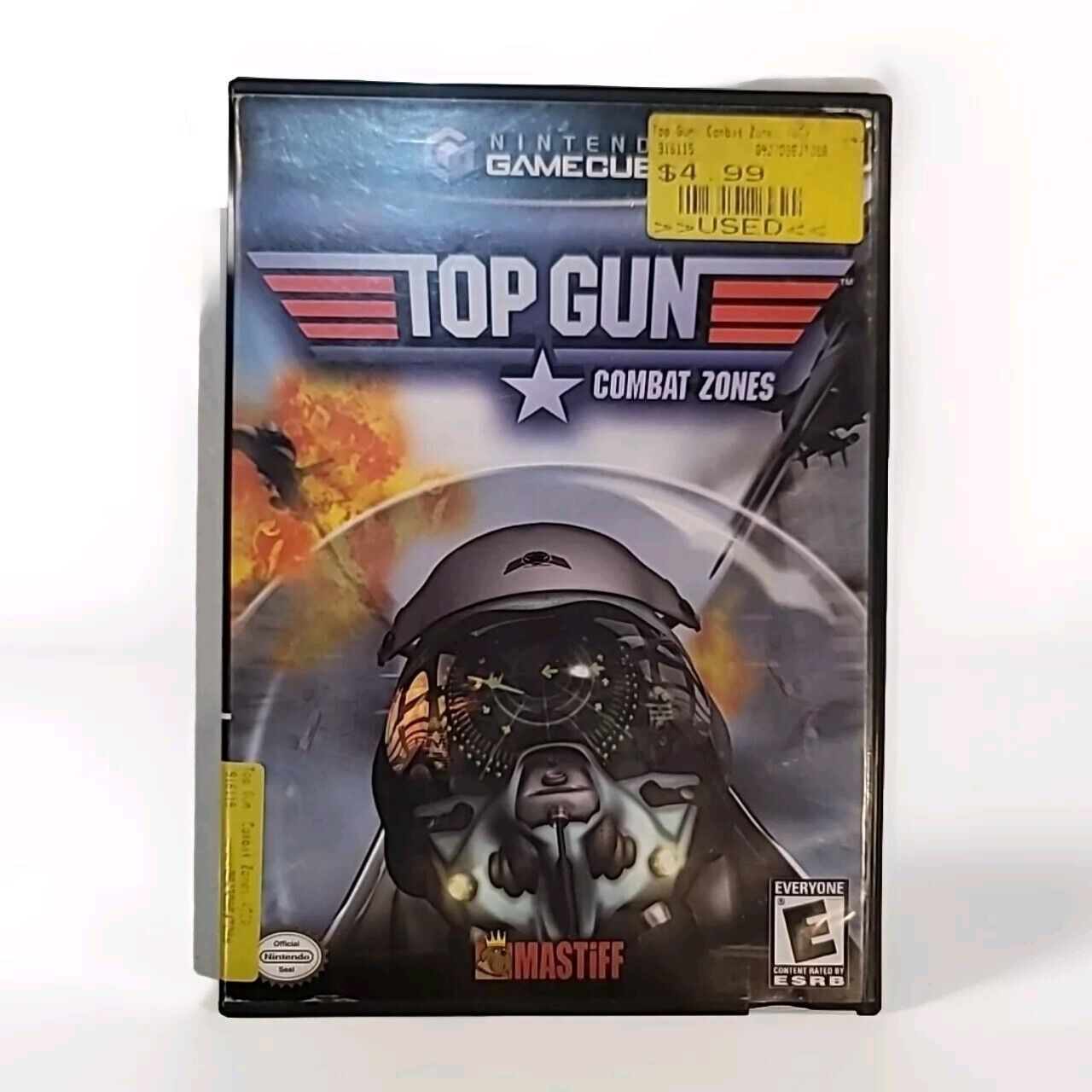 Top Gun  Combat Zones Nintendo GameCube Complete With Manual Tested