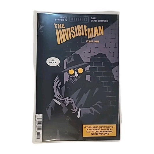 UNIVERSAL MONSTERS: INVISIBLE MAN #1 - DAVID AJA RATIO VARIANT COVER - 1/10