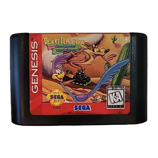 Desert Demolition Starring Road Runner and Wile E. Coyote (Sega Genesis, 1994)