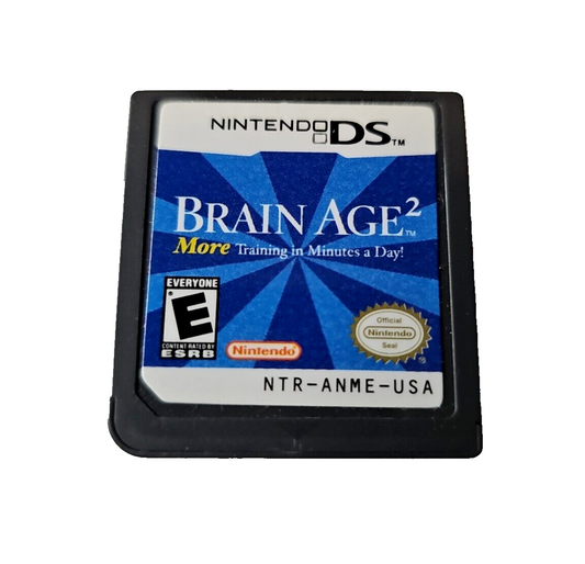 Brain Age 2 Nintendo DS Game