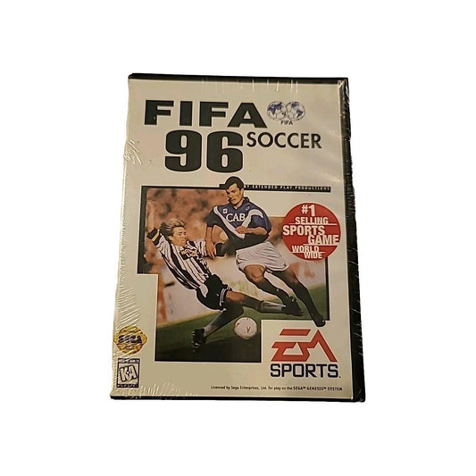 FIFA Soccer 96 (Sega Genesis, 1996) Brand New, Factory Sealed