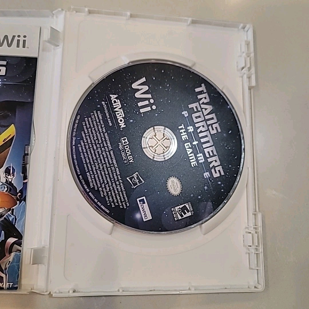 Transformers Prime: The Game (Nintendo Wii, 2012) Tested & Working