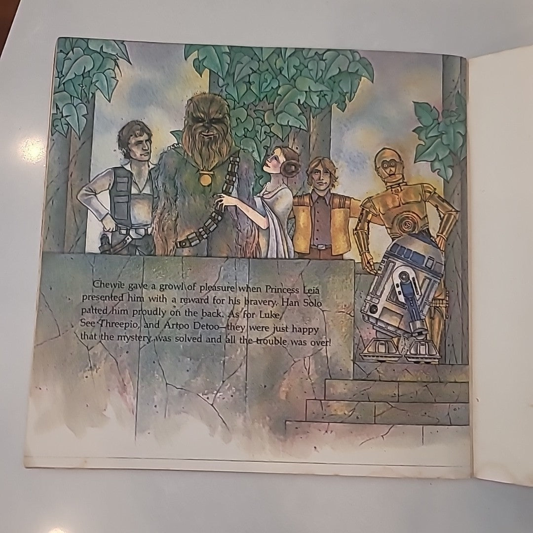 Vintage Star Wars The Mystery Of The Rebellious Robot Random House 1979