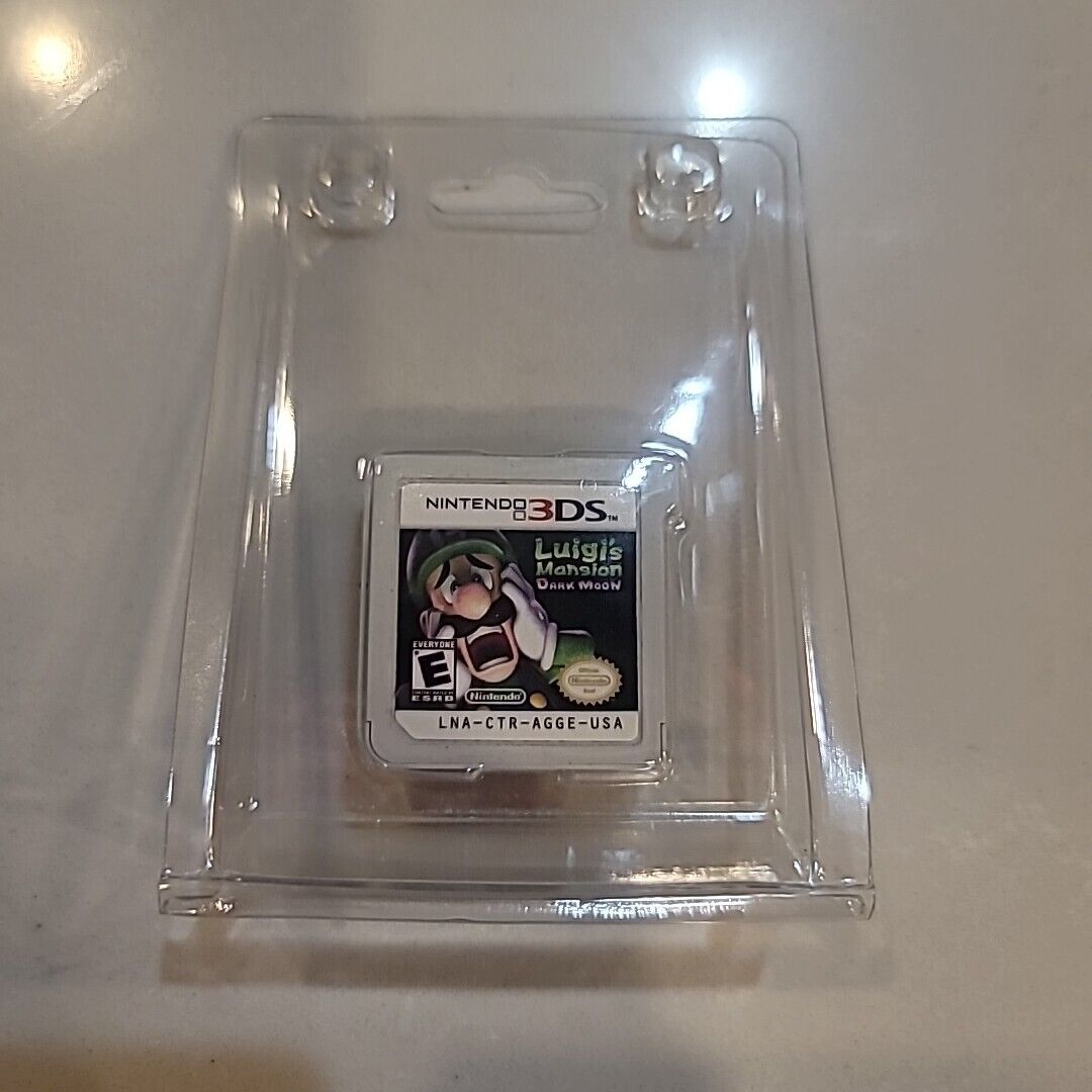 Luigi's Mansion Dark Moon Nintendo 3DS 2013 with Plastic Case