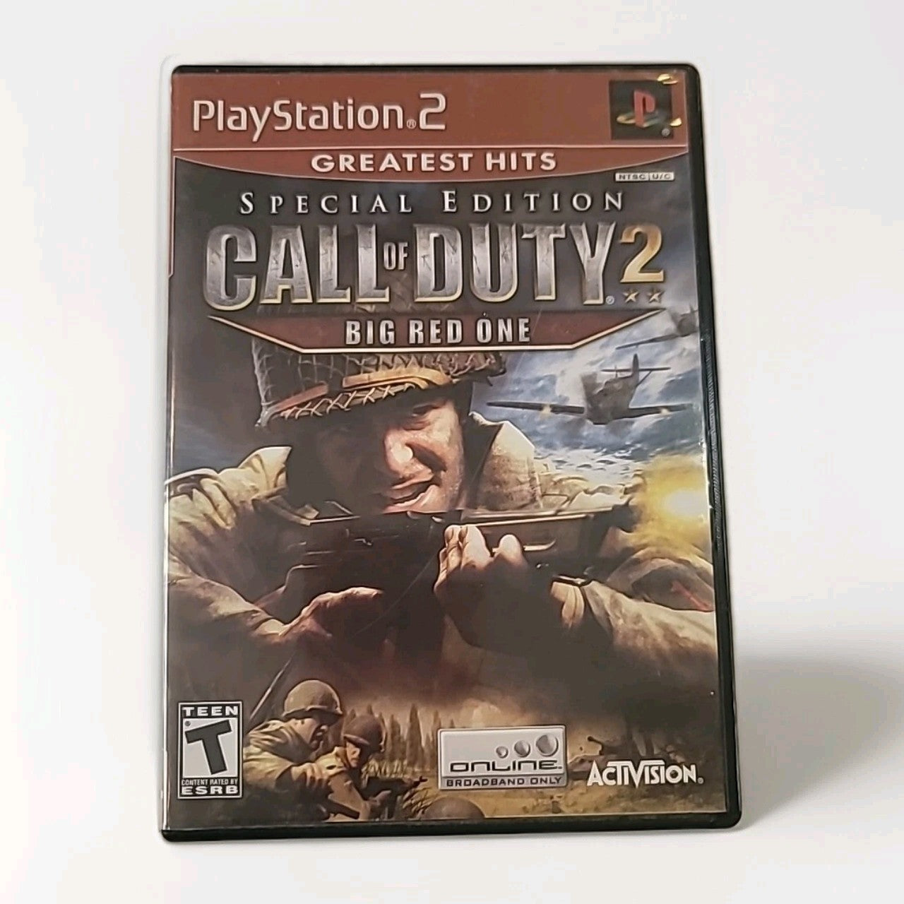 Call of Duty 2: Big Red One - Playstation 2 PS2 Game - Complete