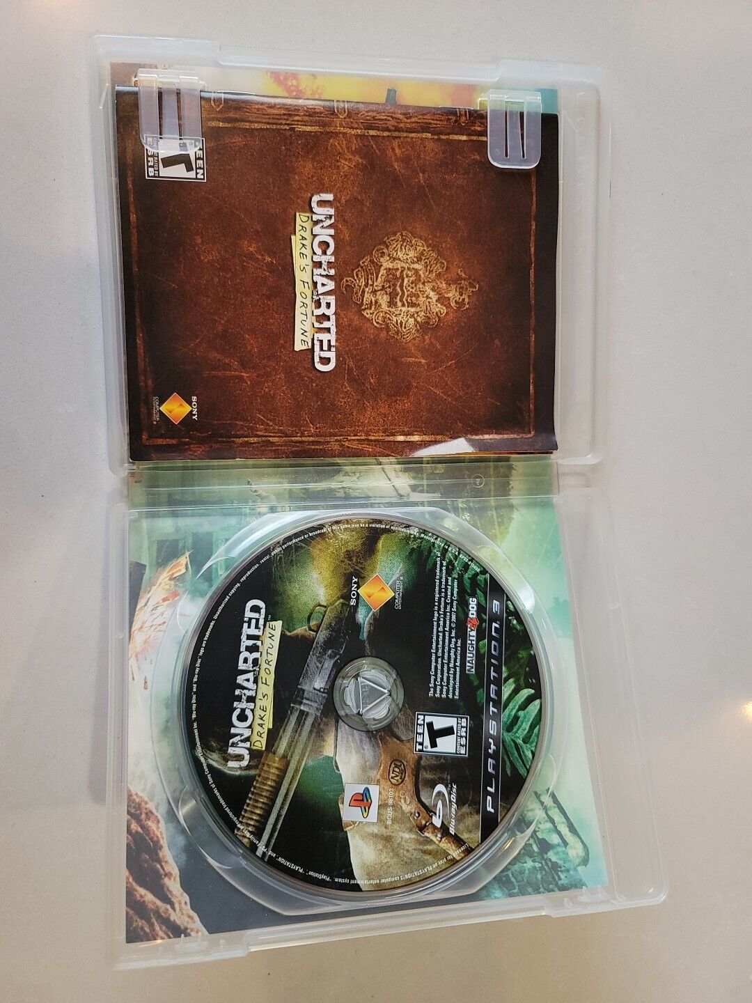 Uncharted: Drake's Fortune Sony PlayStation 3 Complete Tested And Works