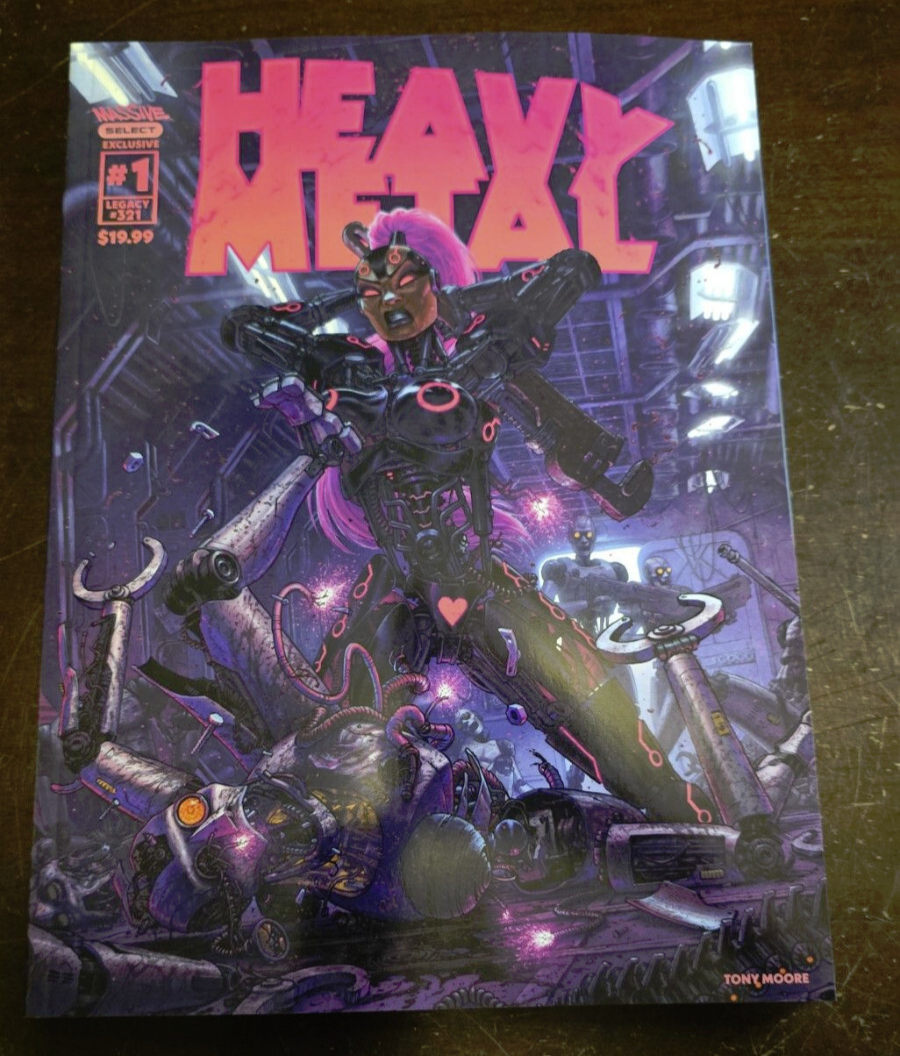 HEAVY METAL MAGAZINE #1 MASSIVE IN HAND