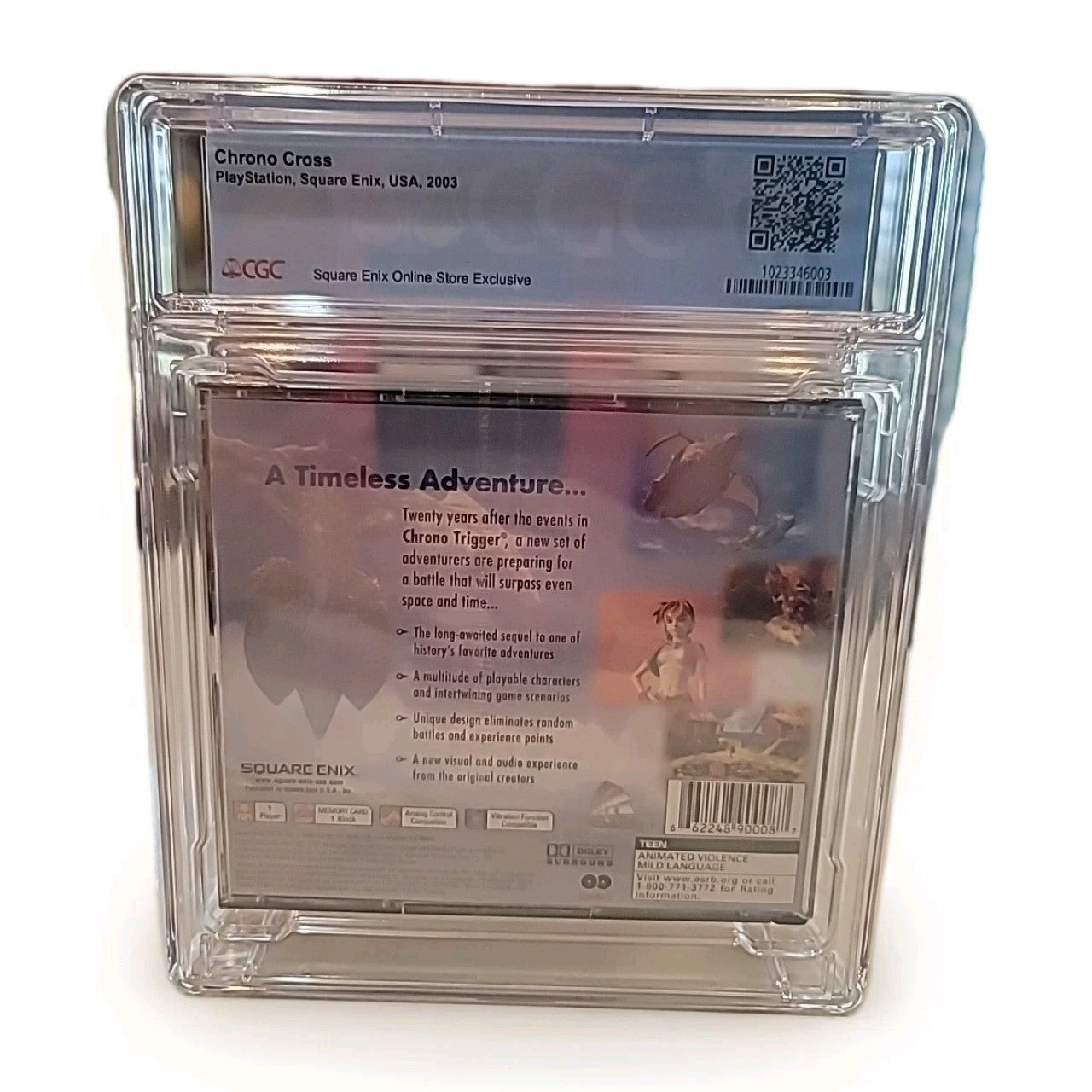 Chrono Cross SONY PLAYSTATION 1 BRAND NEW SEALED PS1 CGC Graded 9.9 A++ Greatest