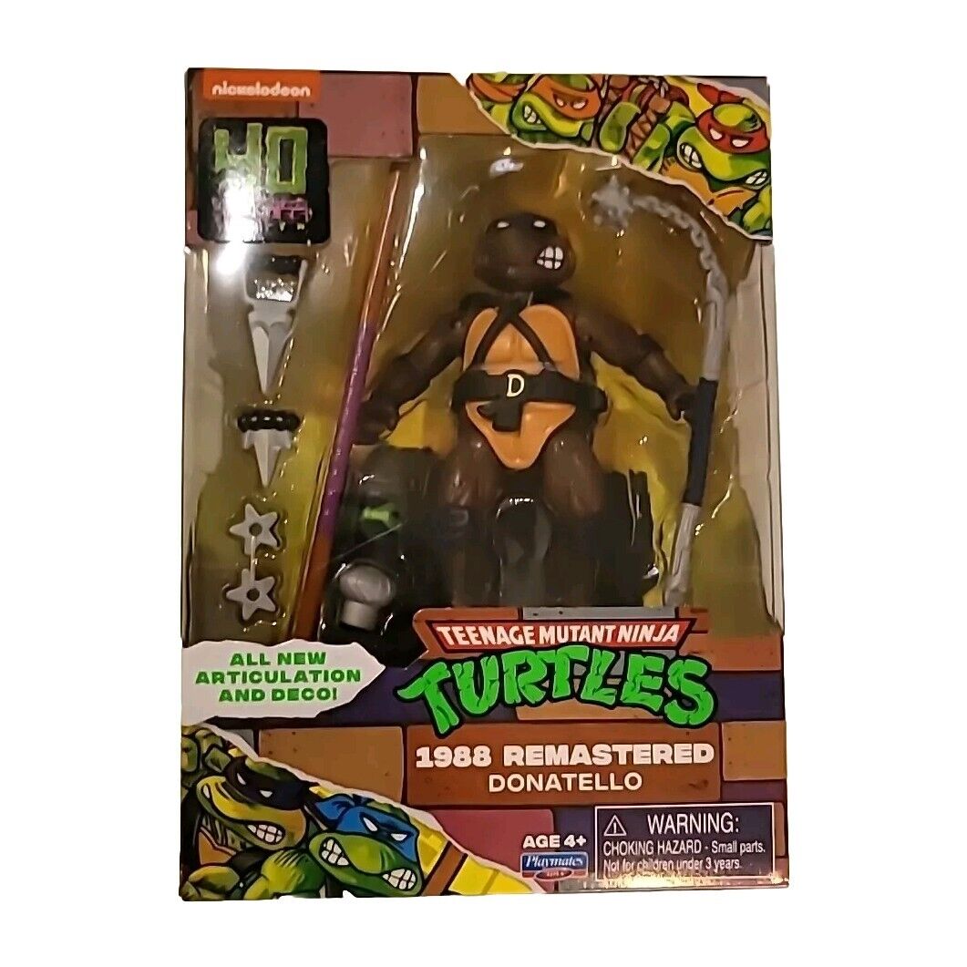 IN HAND MINT TMNT Teenage Mutant Ninja Turtles 1988 Remastered Walmart EXCLUSIVE