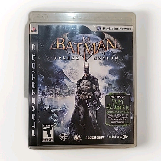 Batman: Arkham Asylum (Sony PlayStation 3, 2009) cib