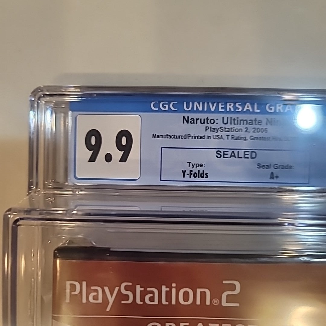 Naruto Ultimate Ninja Sony PlayStation 2 PS2 Graded 9.9 A+ CGC