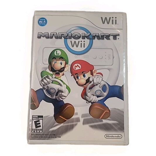 Case and Manual Only NO DISC Mario Kart Wii Nintendo Wii Authentic