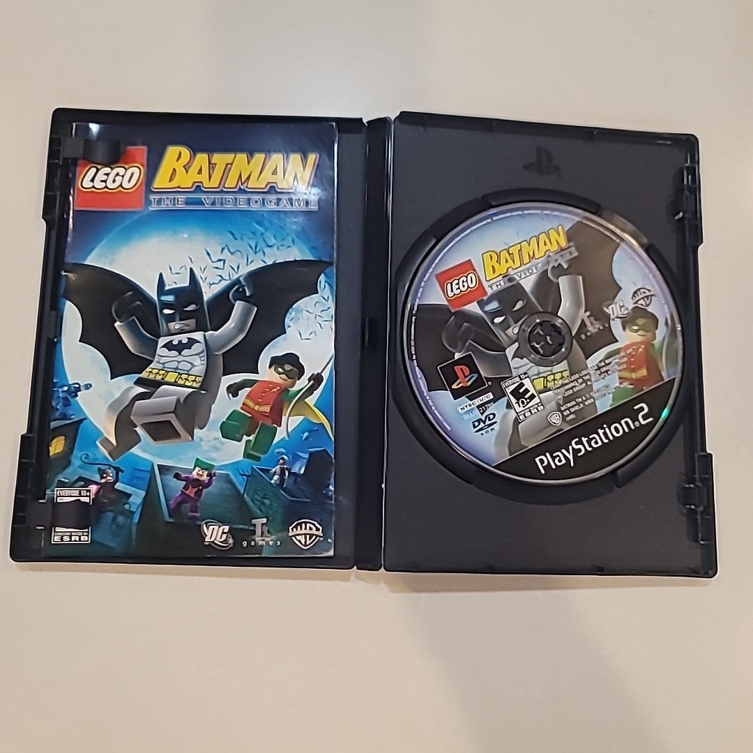 LEGO Batman: The Videogame (Sony PlayStation 2, 2008) Complete CIB