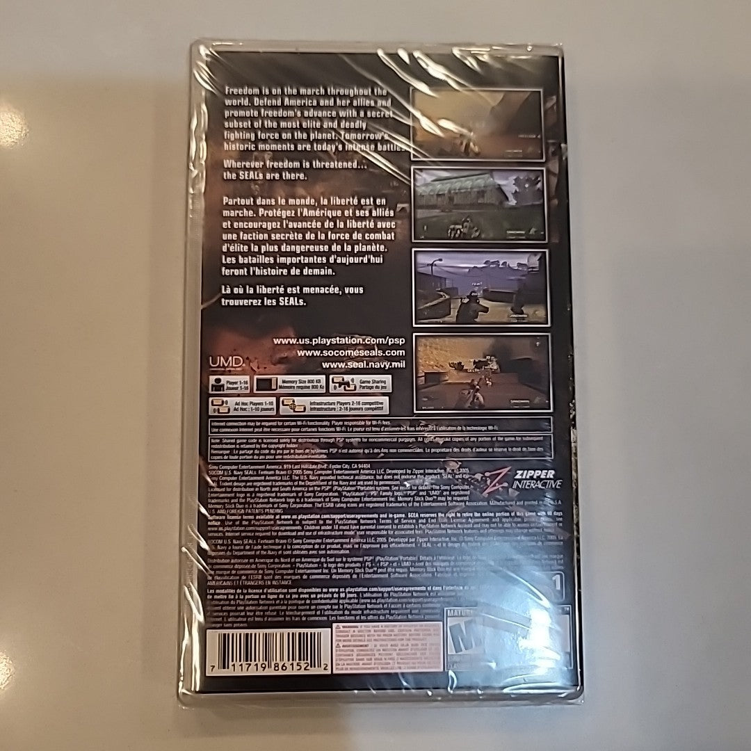 Socom US Navy Seals Fireteam Bravo (Sony PSP) Brand New Sealed
