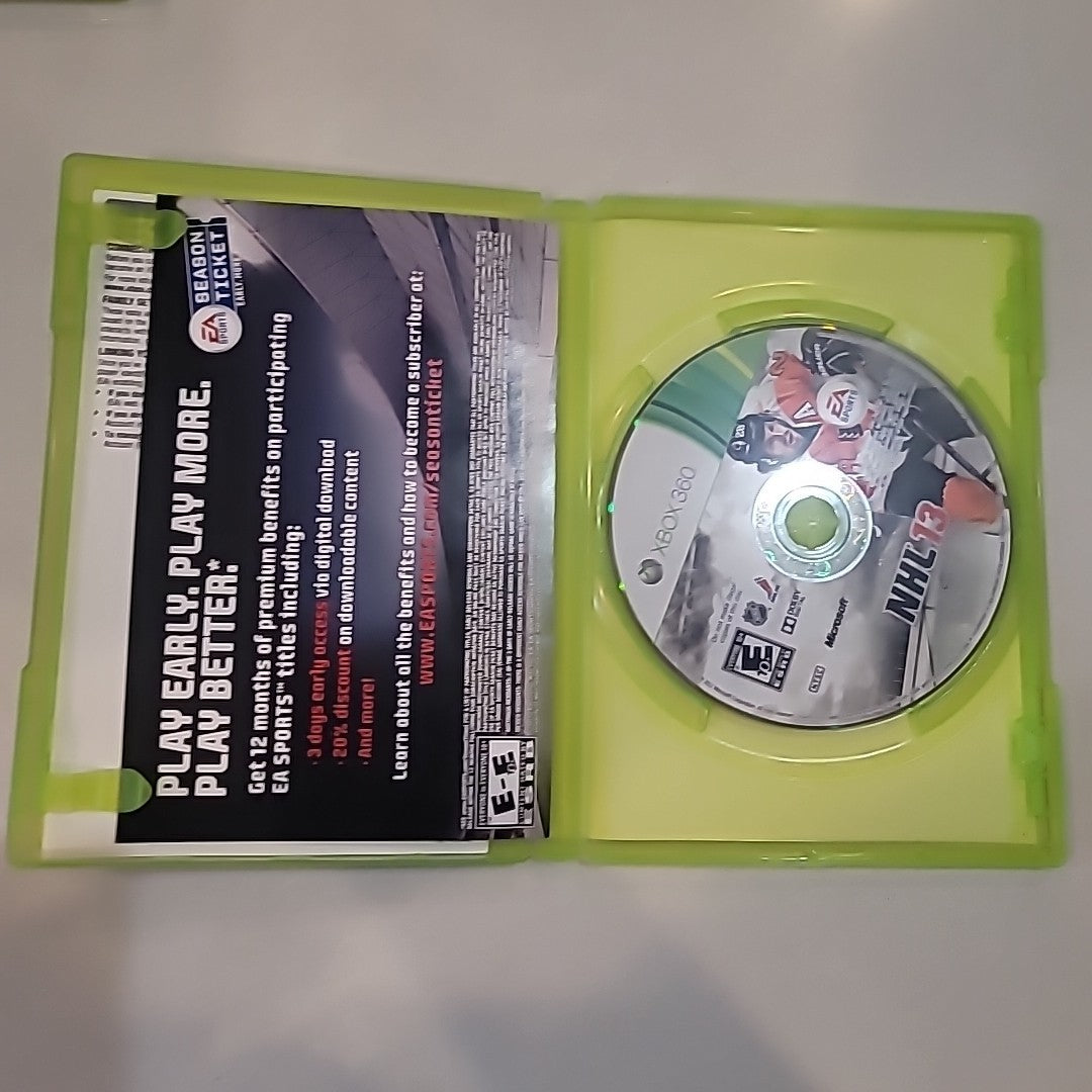 NHL 13 (Microsoft Xbox 360, 2012) TESTED