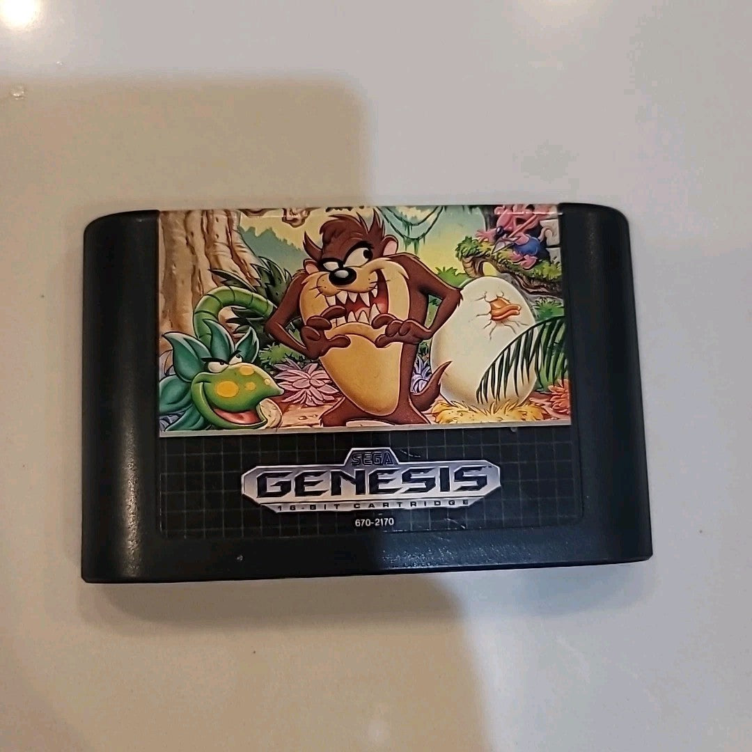 SEGA Genesis Taz Mania With Case