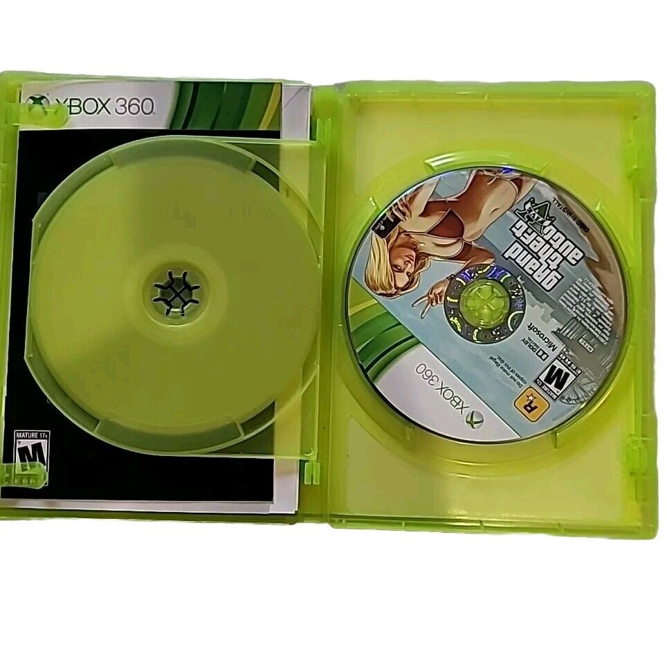 Grand Theft Auto V (Microsoft Xbox 360, 2013) CIB Complete