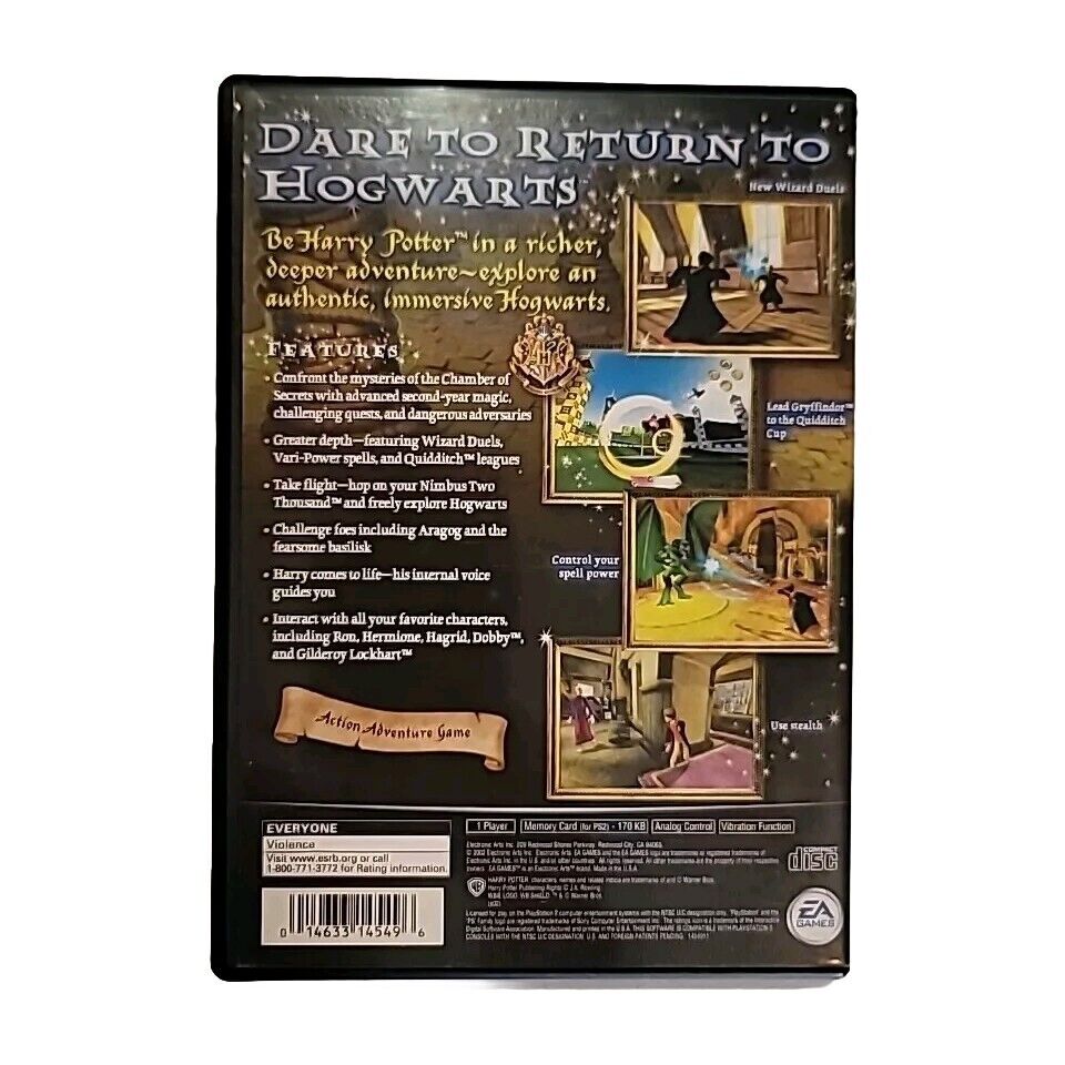 Harry Potter and the Chamber of Secrets - (PS2 2002) *CIB*
