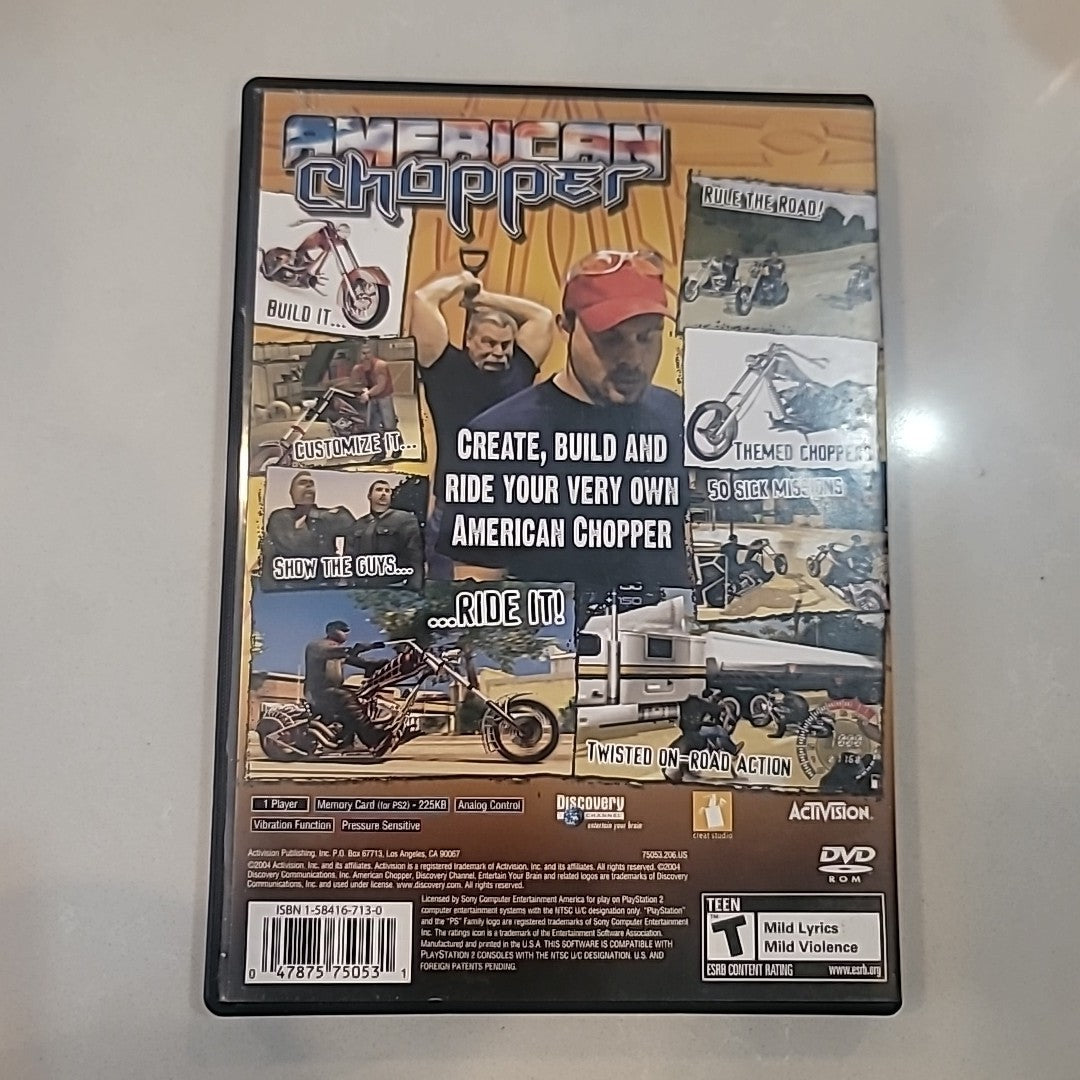 American Chopper PlayStation 2 Sony PS2 Complete in Box CIB Tested