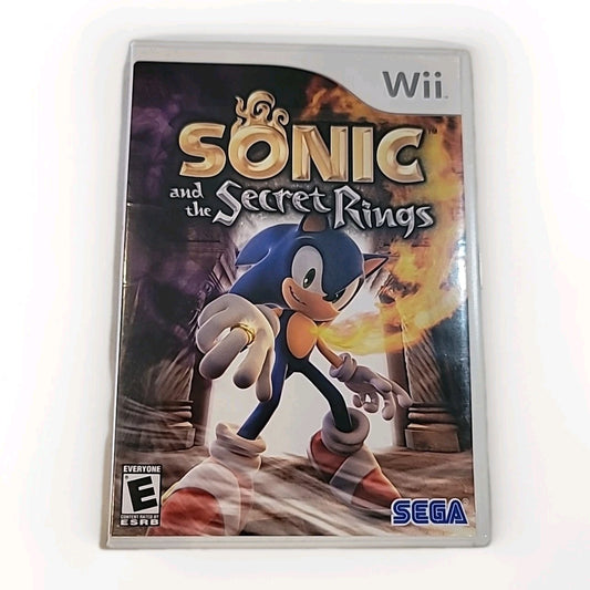 Sonic & The Secret Rings - Nintendo Wii/ CIB/ TESTED AND WORKS