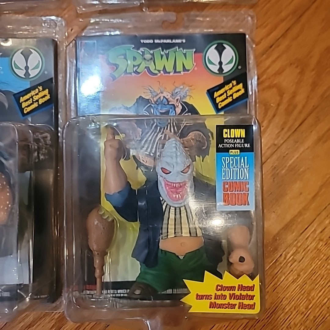 SPAWN Set of 4 Original Action Figures 1994 - McFarlane