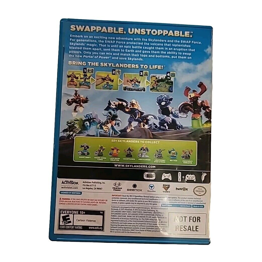 Skylanders : Swap Force Wii U