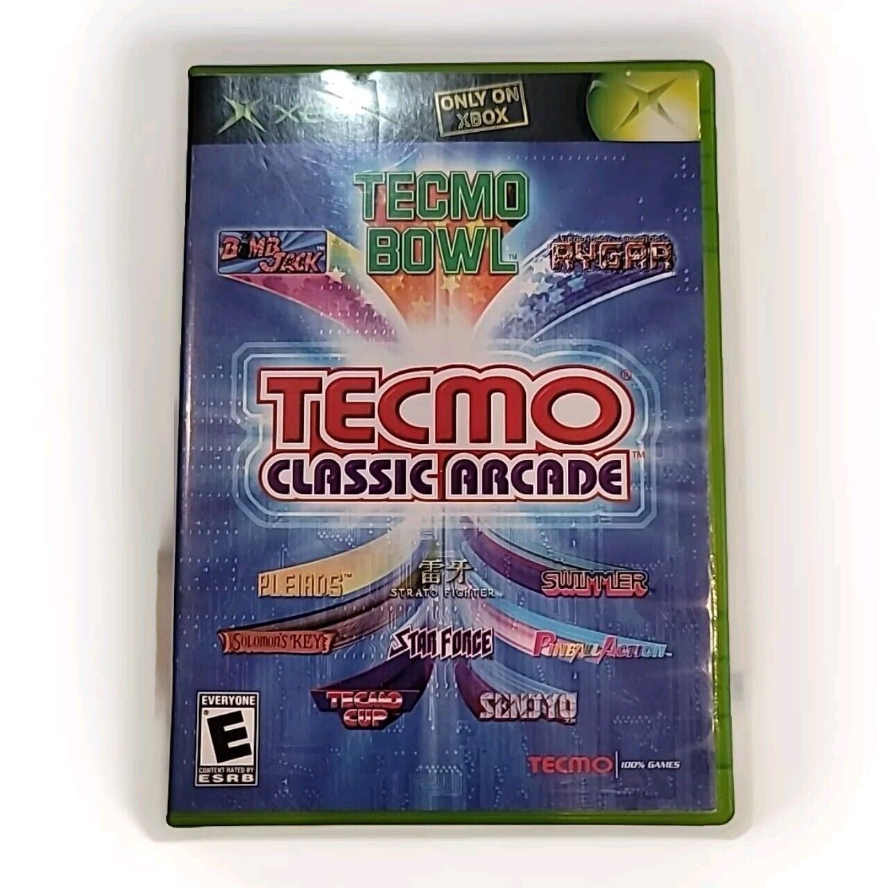 Tecmo Classic Arcade (Microsoft Xbox) No Manual