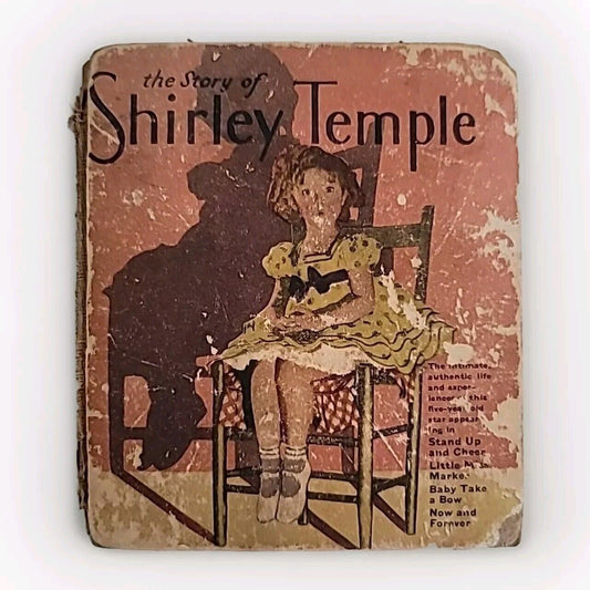VINTAGE BOOK THE STORY OF SHIRLEY TEMPLE 1934 BY GRACE MACK SAALFIELD PUBLISHING