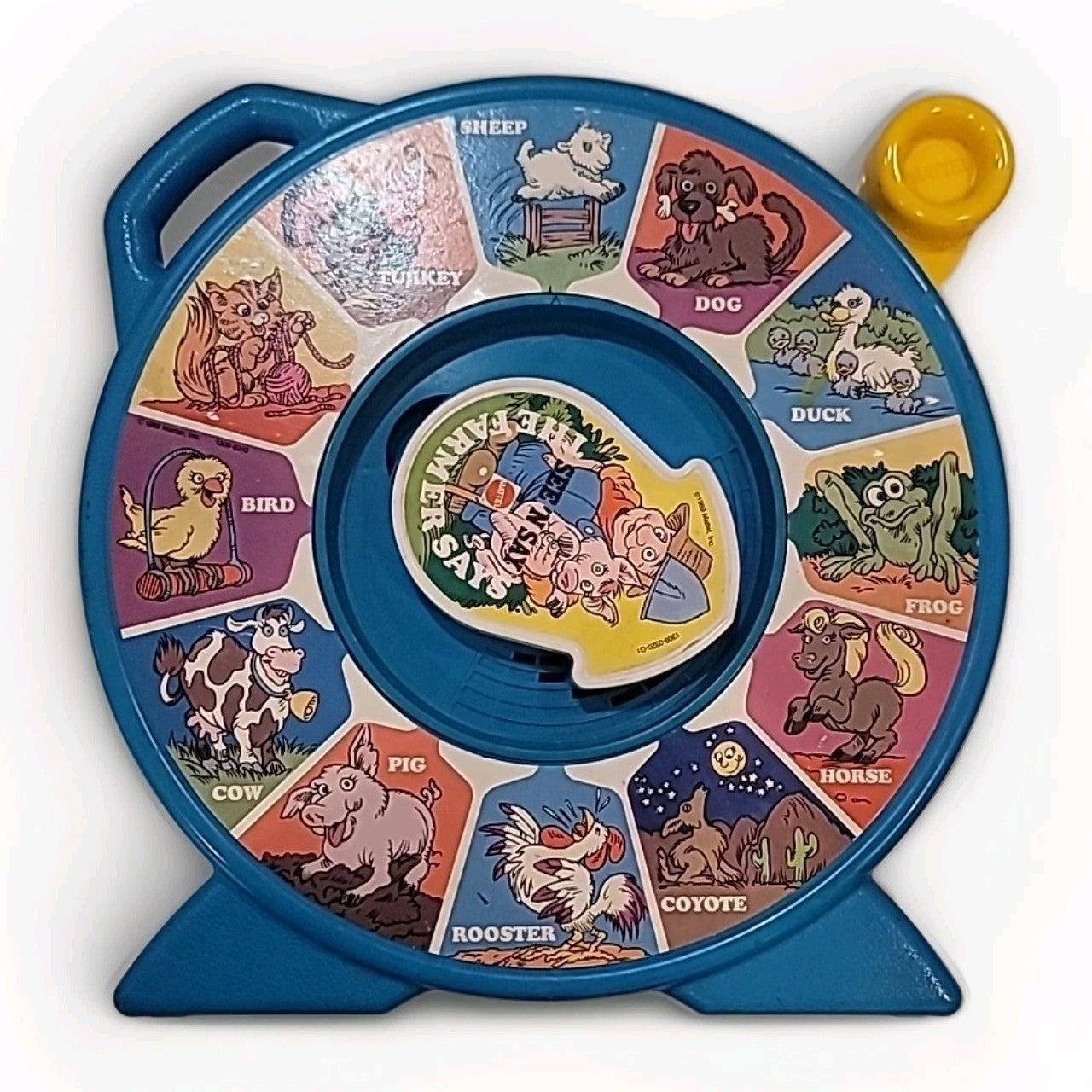 Vintage 1989 Mattel SEE N SAY The Farmer Says Animal Sounds Tested Working