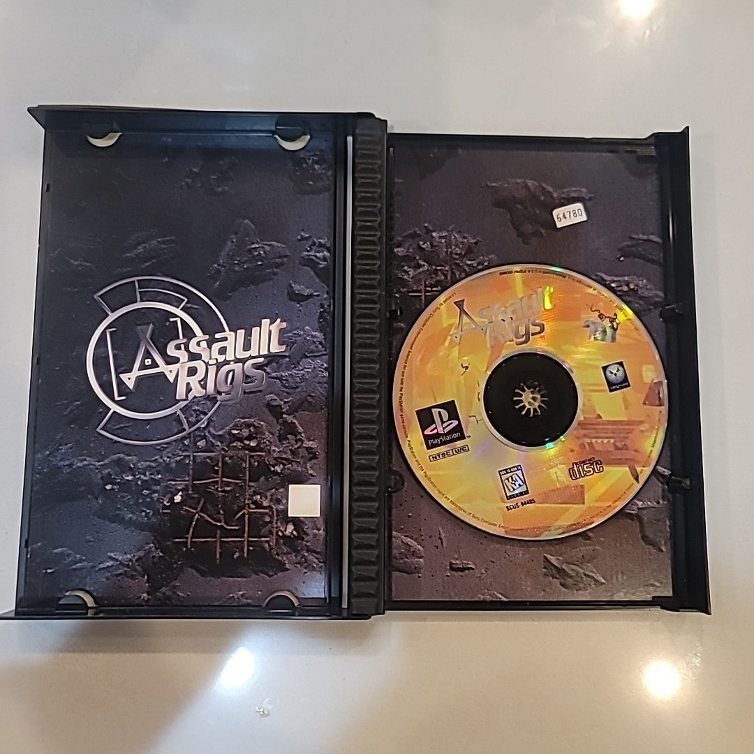 Assault Rigs - Sony PlayStation 1 PS1 - Long Box - Authentic