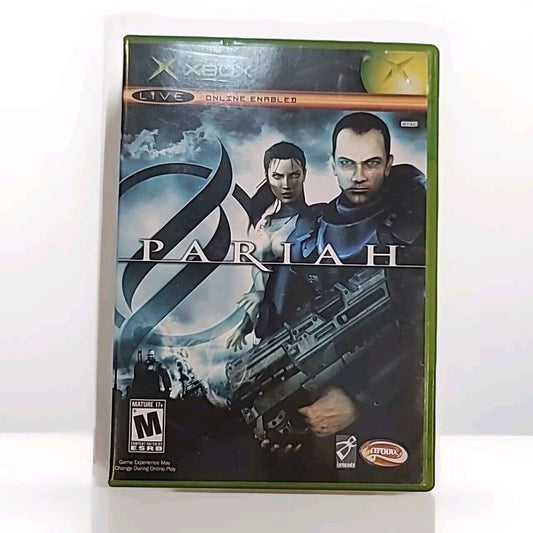 Pariah (Original OG Xbox, 2005) Complete w/ Manual CIB Black Label Tested