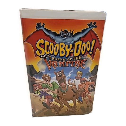 VINTAGE WB 2003 SCOOBY-DOO AND THE LEGEND OF THE VAMPIRE MOVIE VHS VIDEO Cartoon