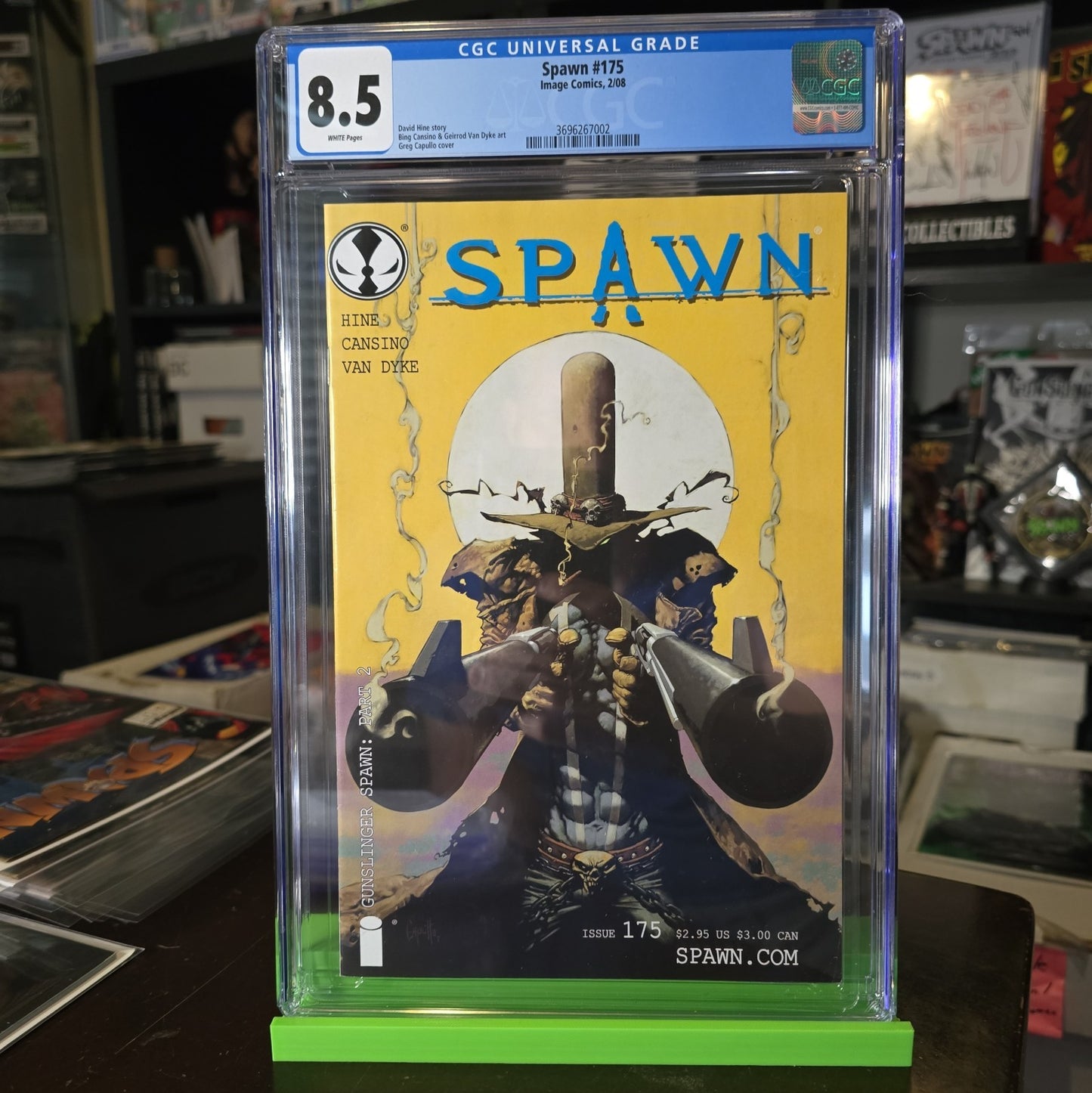 Spawn #175 CGC 8.5 Greg Capullo Cover Todd McFarlane Story Graded Comic