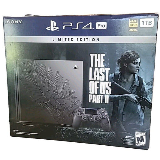 PS4 Pro The Last of Us Part II 2 Limited Edition FW 11.01