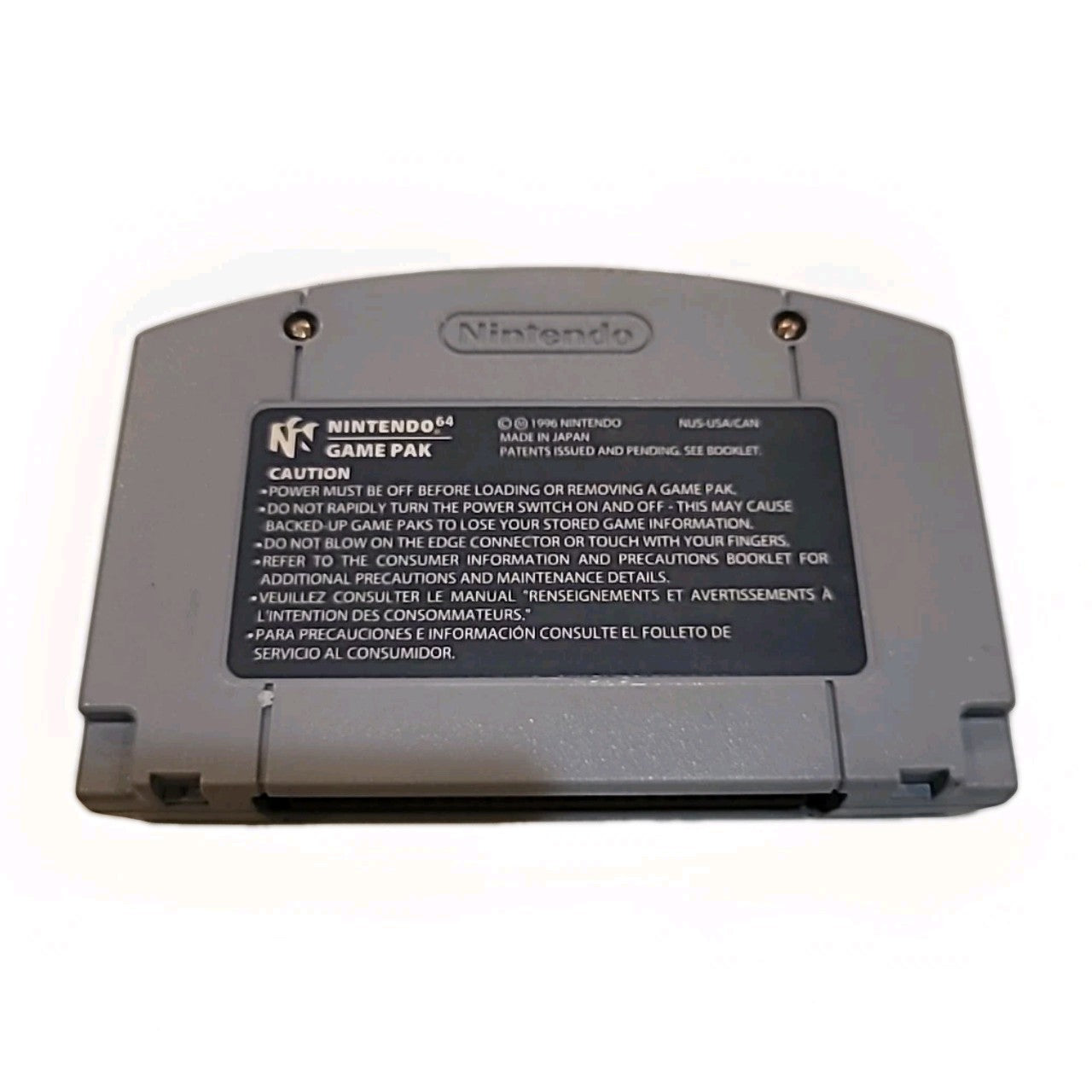 Turok: Dinosaur Hunter (Nintendo 64, 1997) N64 Authentic Tested Cleaned