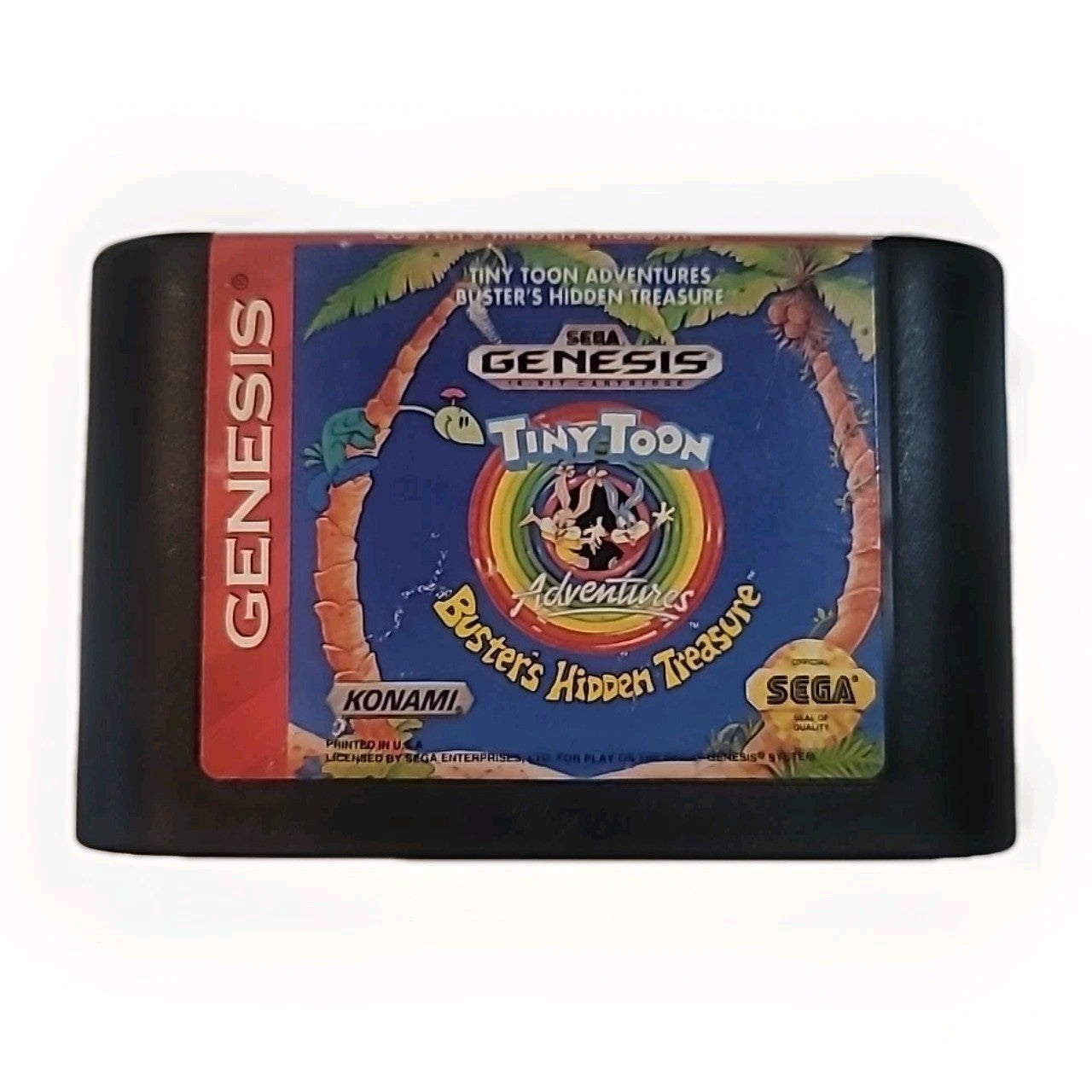 Tiny Toon Adventures: Buster's Hidden Treasure (Sega Genesis, 1993) *TESTED*