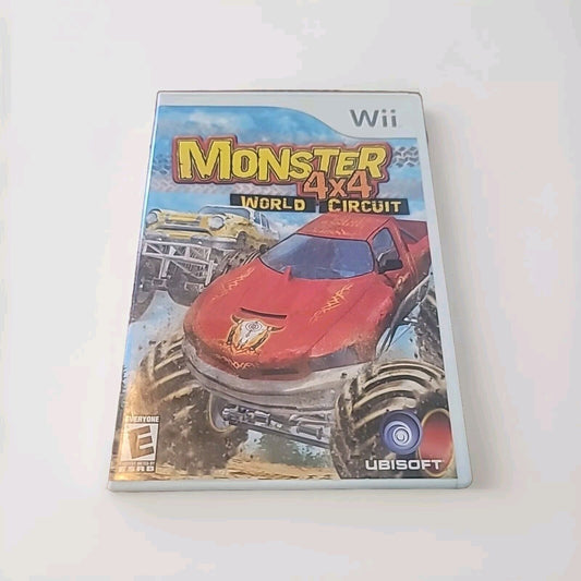 Monster 4x4: Stunt Racer (Nintendo Wii, 2009) Complete With Manual
