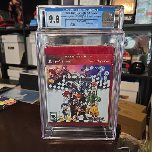 Kingdom Hearts HD 1.5 Remix Playstation 3 PS3 CGC 9.8 A++