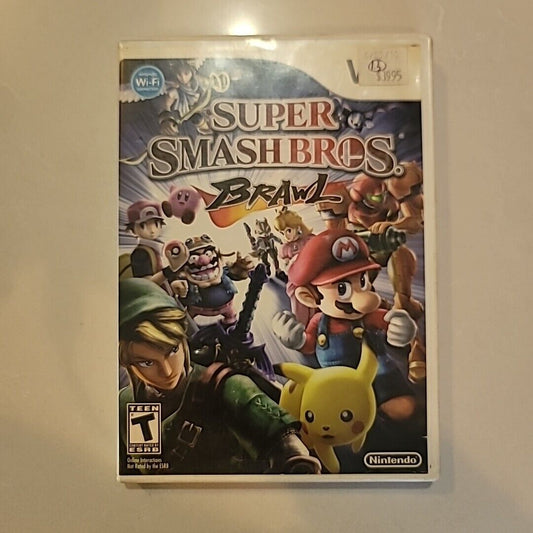 Super Smash Bros. Brawl (Nintendo Wii, 2008) - Complete CIB
