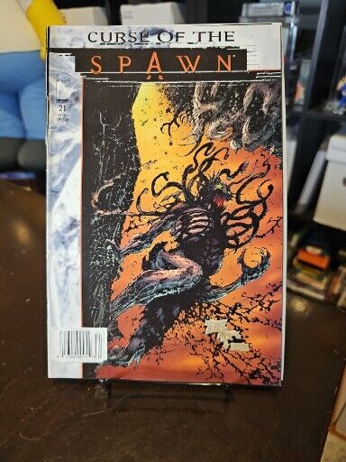 CURSE OF THE SPAWN #21 NEWSSTAND EDITION Scarce HTF Todd McFarlane See Pictures