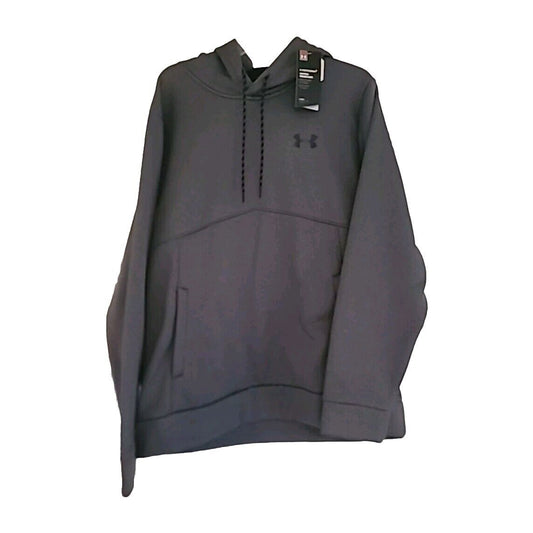 Under Armour Storm 1 Hoodie Mens Large Gray Loose Athletic Pullover