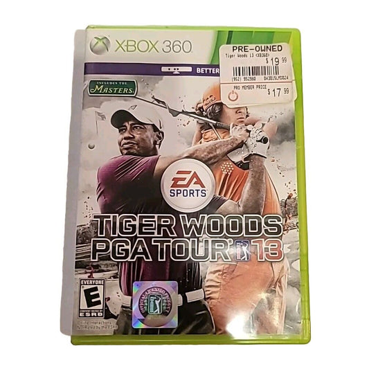 Tiger Woods PGA Tour 13 (Microsoft Xbox 360, 2012) -