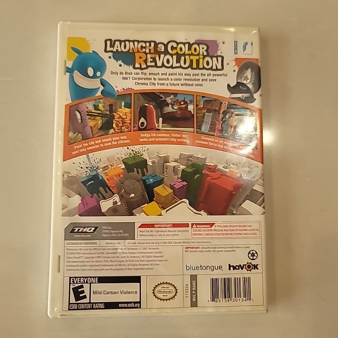 De Blob - Nintendo Wii CIB