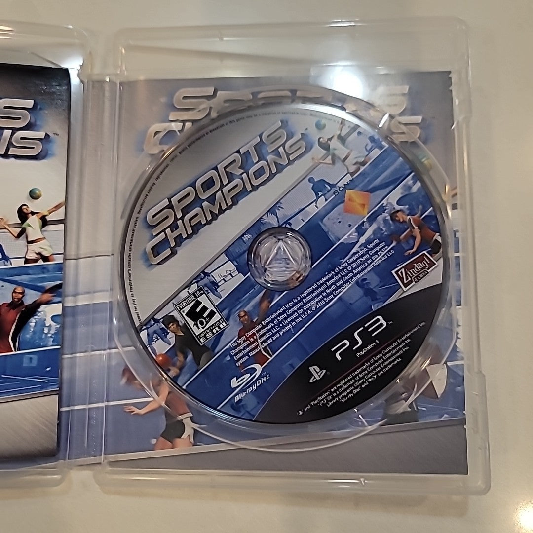 Sports Champions (Sony PlayStation 3, 2012) PS3 Move Complete and Tested