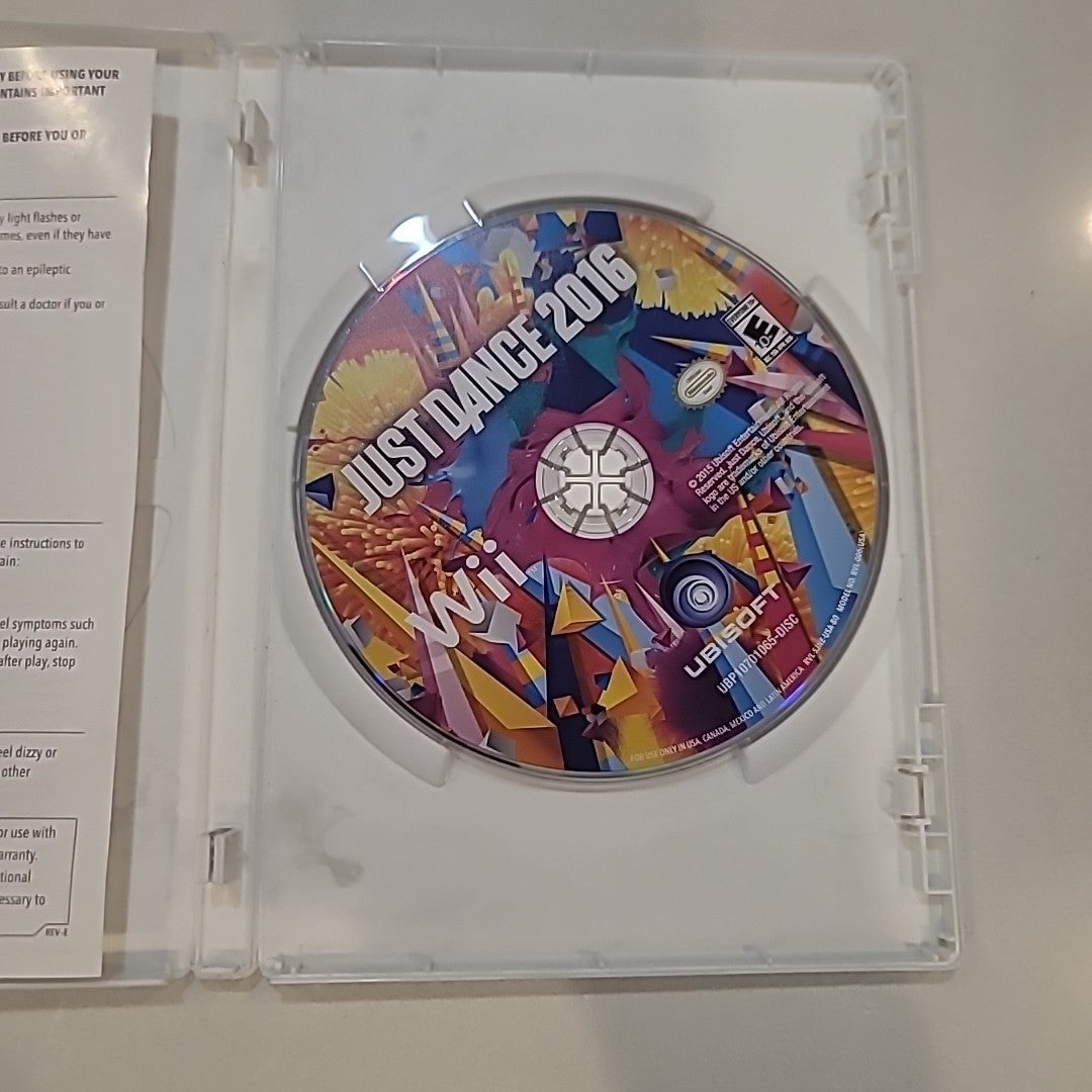 Just Dance 2016 (Nintendo Wii, 2015) CIB Complete Tested Working