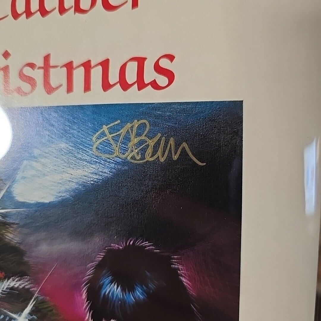 CALIBER COMICS A CALIBER CHRISTMAS #1 CROW APPEARANCE Signed JAMES O'BARR 1989